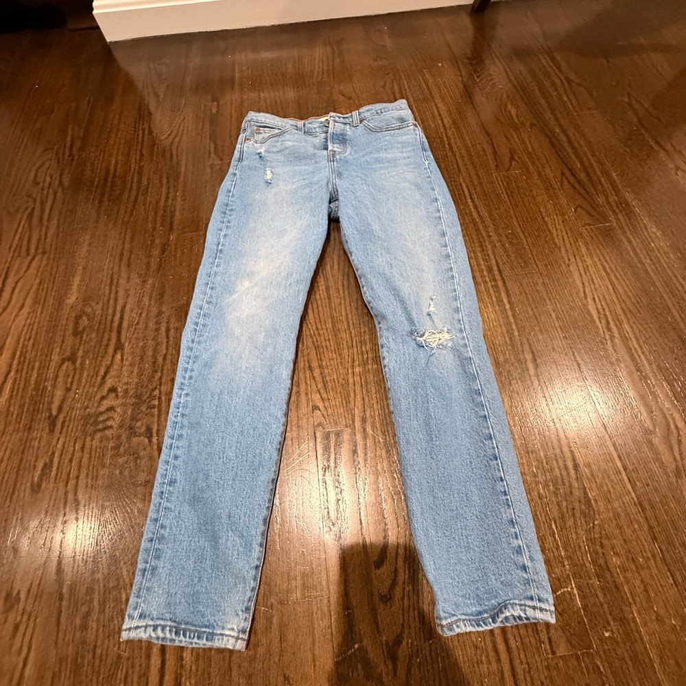 Levi's Light Blue Straight-Leg Women's Jeans